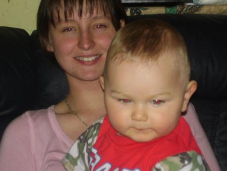 ma grand soeur (vanessa)et mon nveu